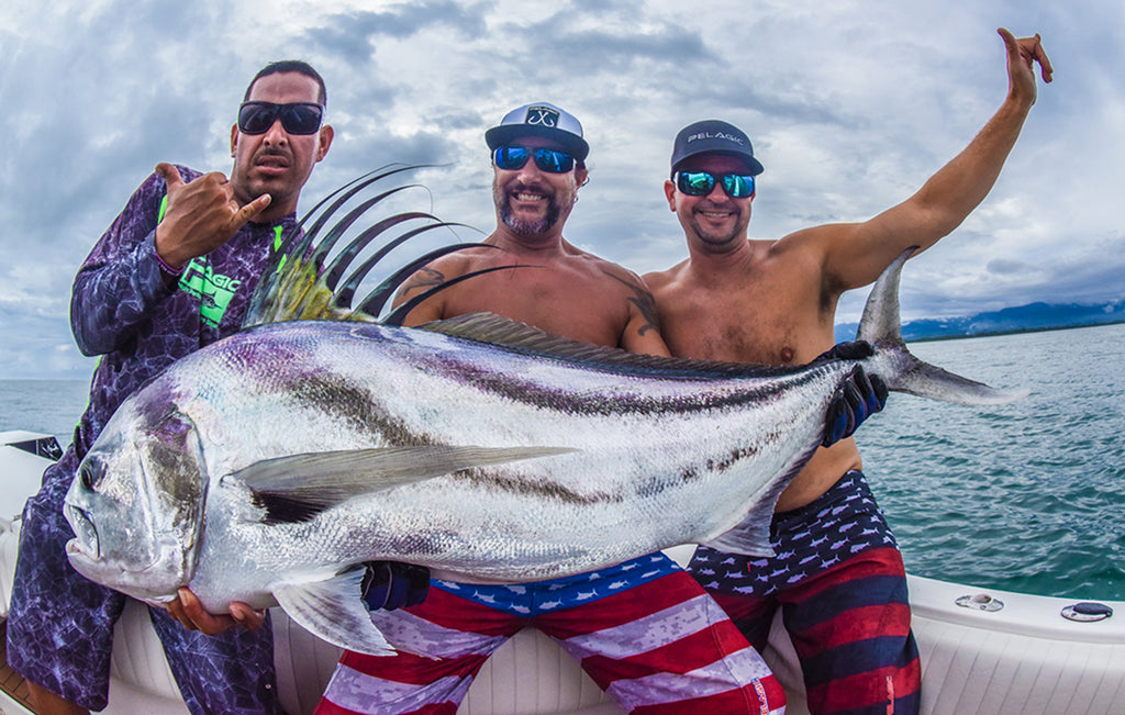 Fishing Giant Roosterfish in Costa Rica