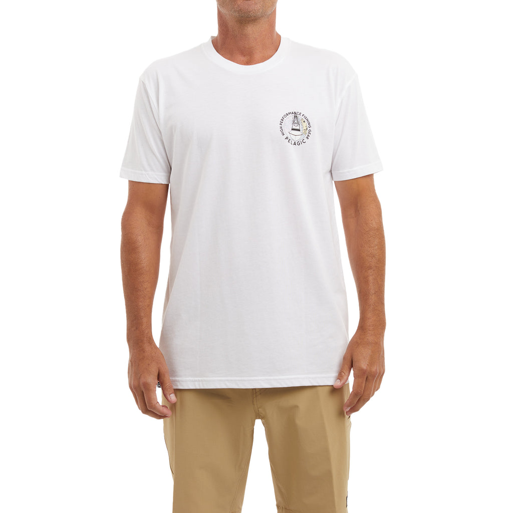 Pelagic Polyester Blend T-Shirts for Men