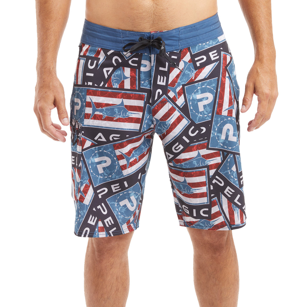 AMERICAMO™<br> Deep Drop Boardshorts 20