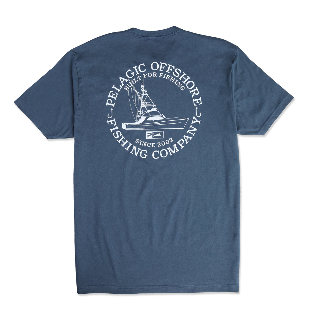 Pelagic Gear Fishing Commando T Shirt Mens Short Sleeve T Commando