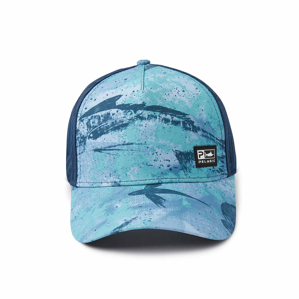New Pelagic Fishing Deerfield Beach Cap Hat One Size OS Mens