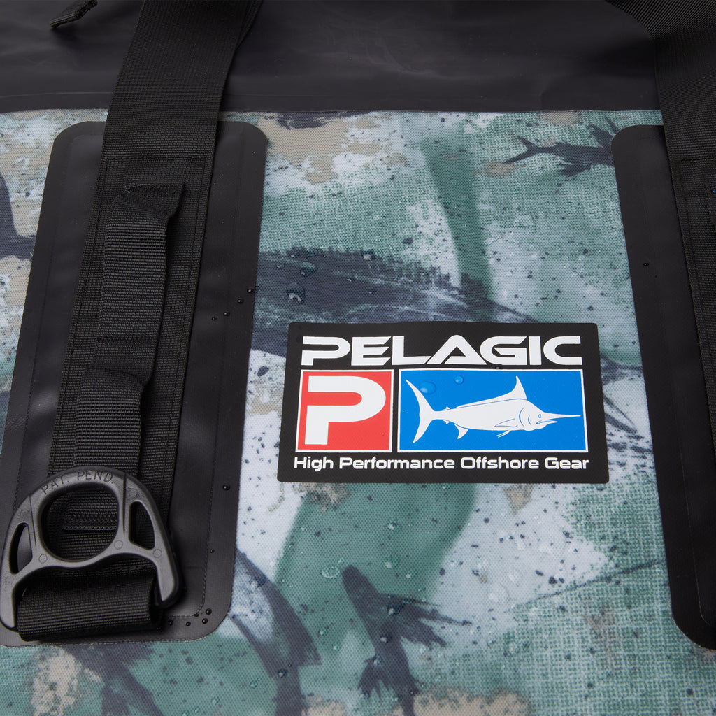 Pelagic Cooler Bag - Fish Camo Grey