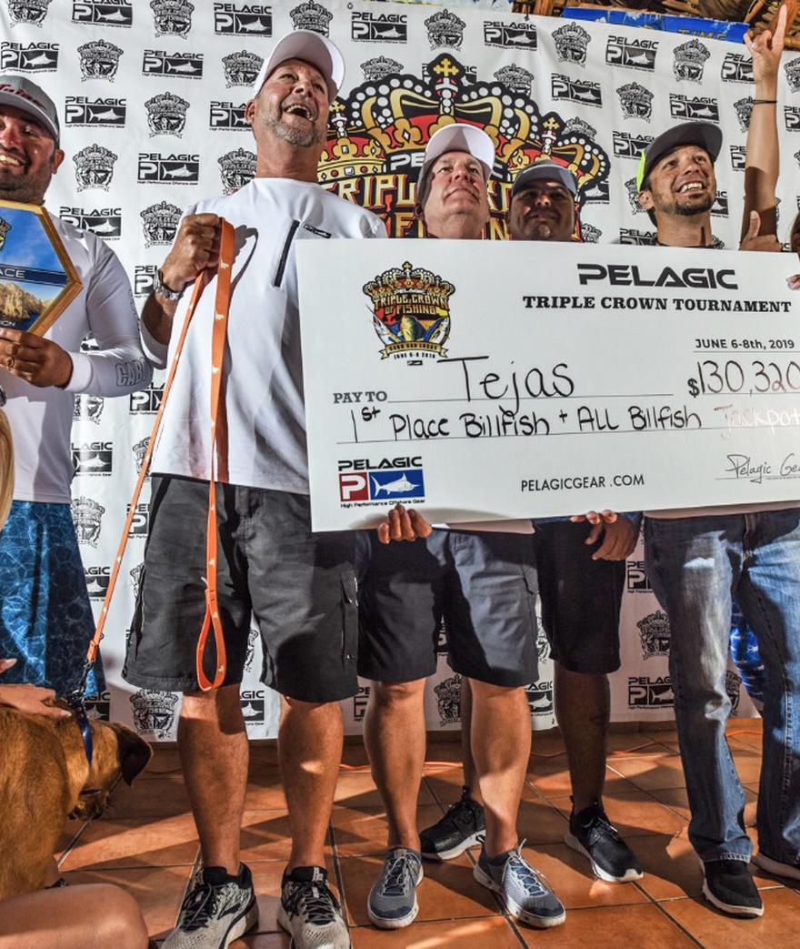 Fueled by 27 striped marlin releases, Mike Darden &amp; Co. earn $130,320!
June 6-8, 2019 – Cabo San Lucas, B.C.S., Mexico – The Pelagic Triple Crown of ...