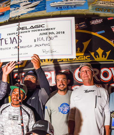 Propelled by 25 marlin releases, Team Tejas wins $101,730!
June 7-9, 2018 – Cabo San Lucas, Mexico – The fifth installment of the PELAGIC Triple Crown of ...