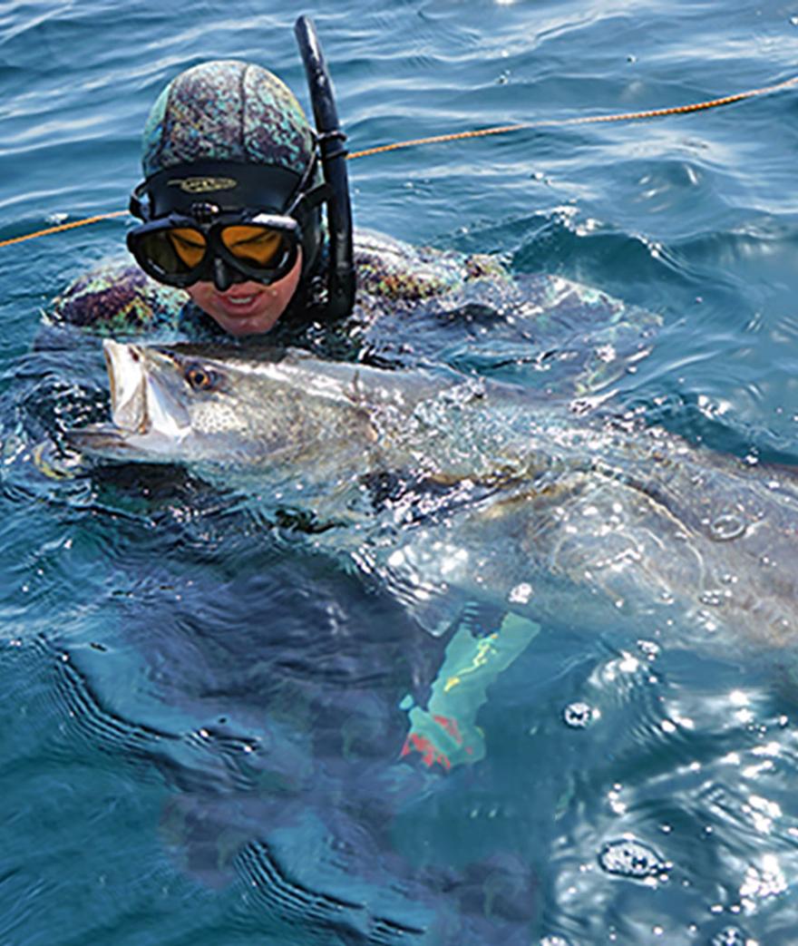 Words: Ryan Moore
Photography: Austin Derry
I was trapped again:  snorkel out, lungs full of air, dive aborted, and helplessly bobbing on the surface ...