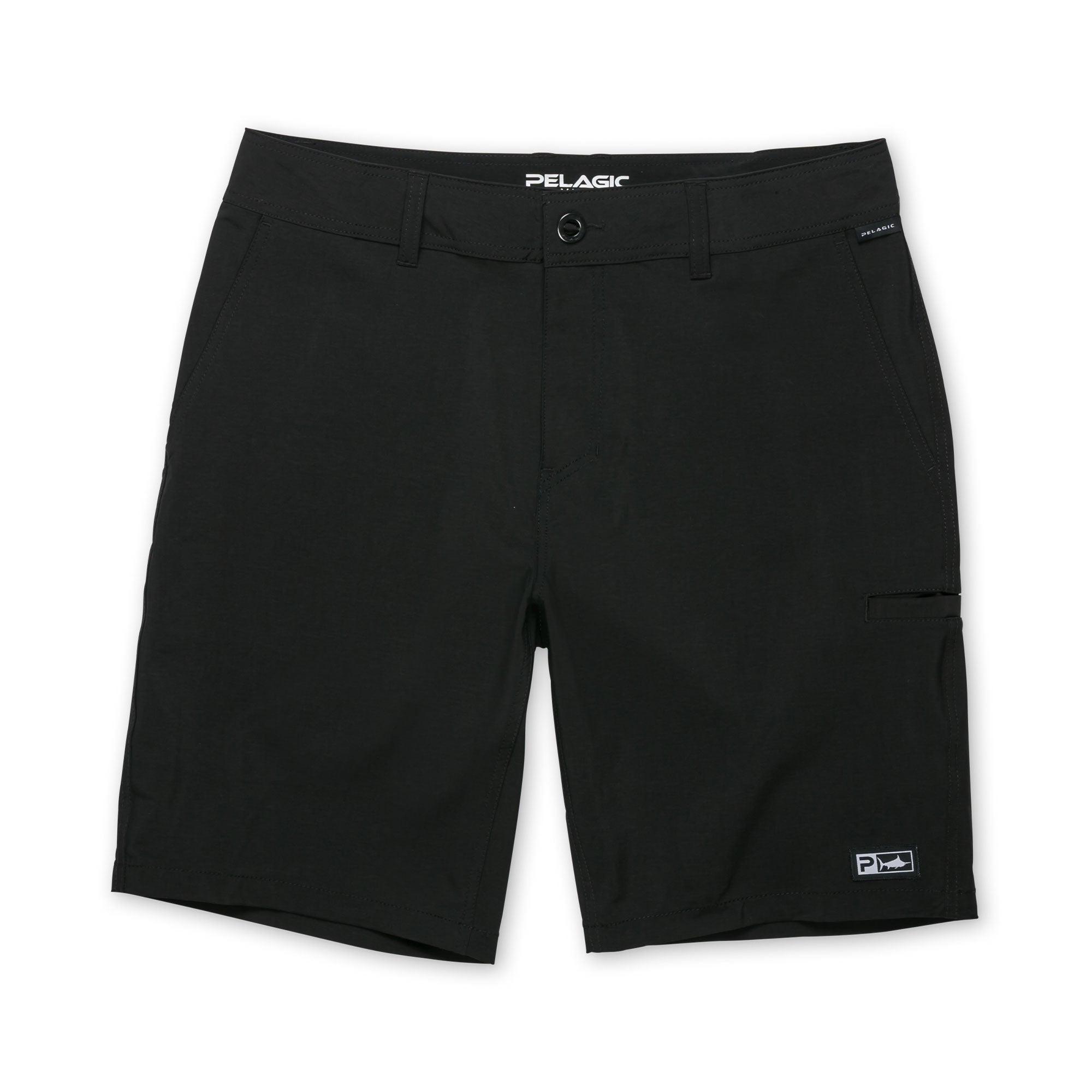 Folded Waistband Shorts, Black – Punch Clothing