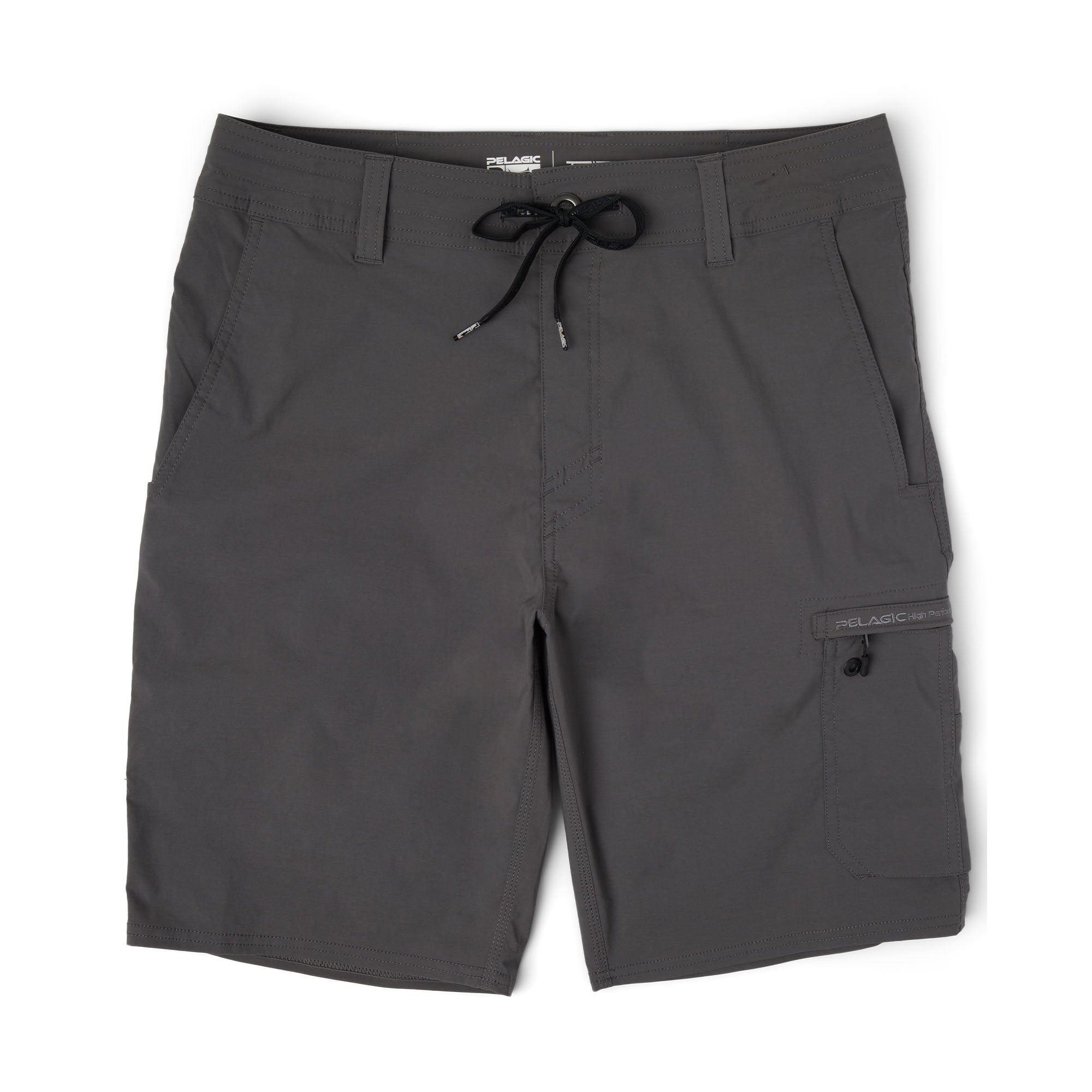 Pelagic Traverse Fishing Shorts for Men - Charcoal - 36