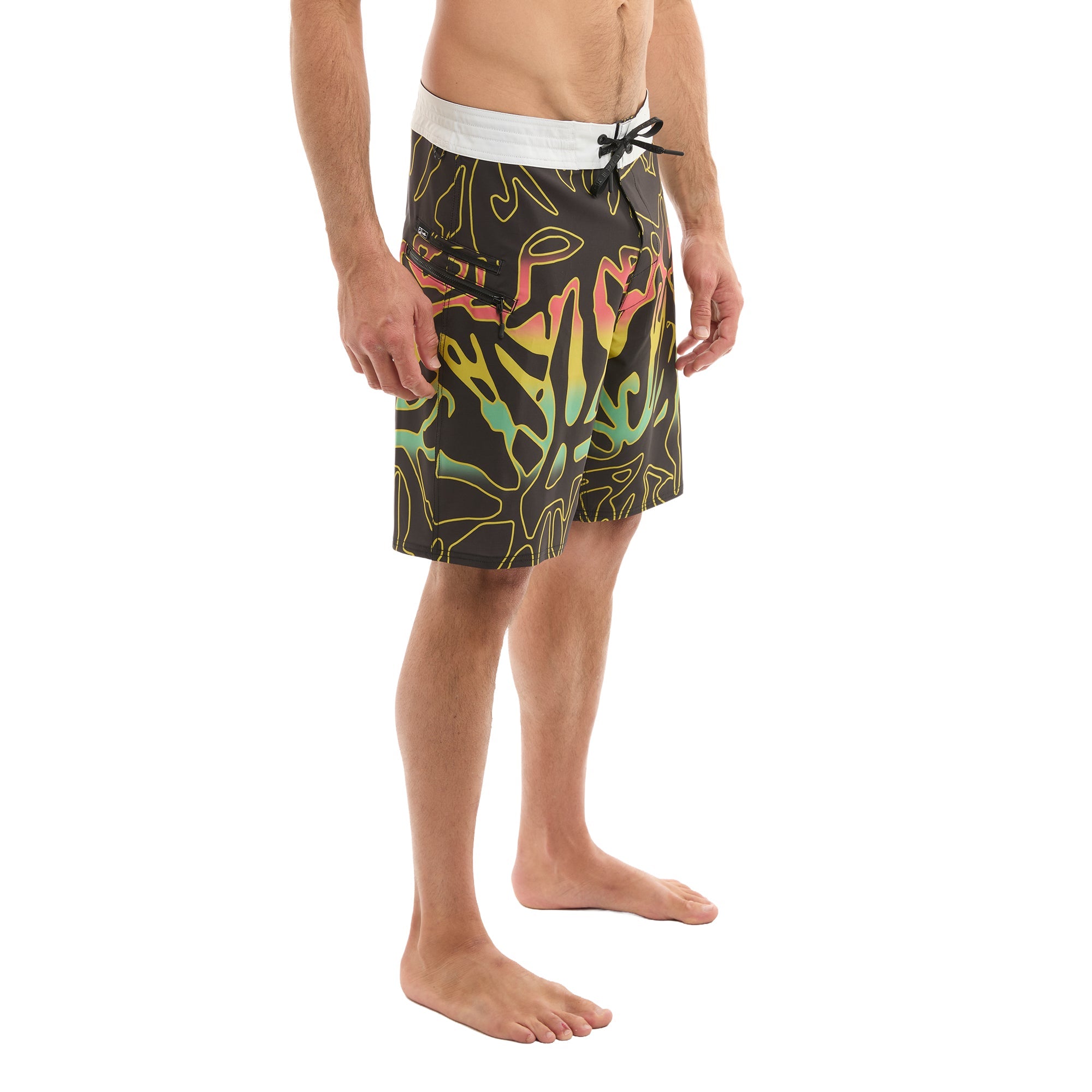 Stick Figure Strike Boardshorts 19"