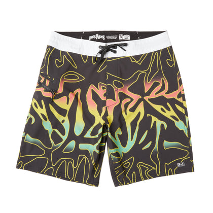 Stick Figure Strike Boardshorts 19"