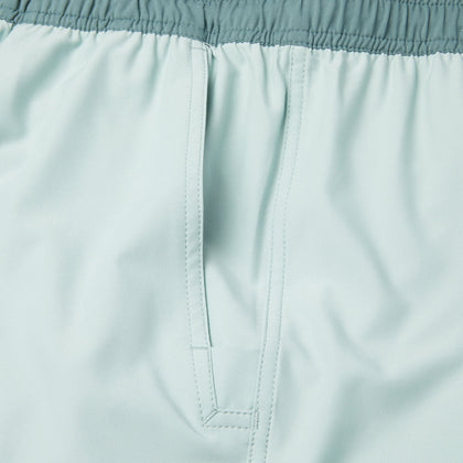 Leiday Elastic Waist Lined Shorts 17"