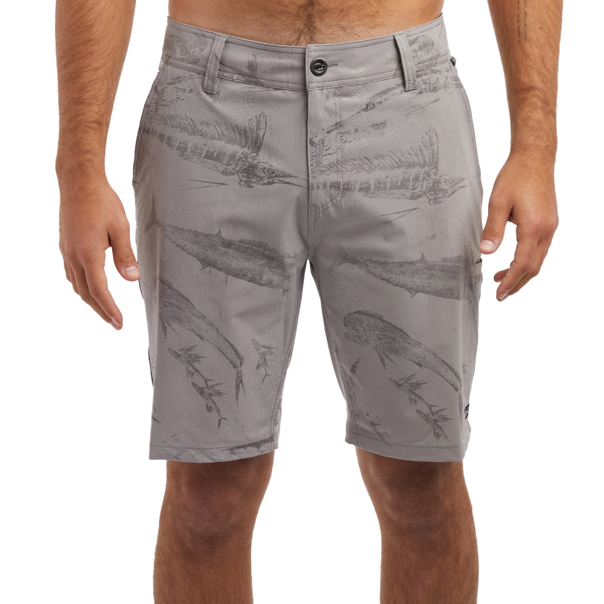 Pelagic Gyotaku Deep Sea Hybrid Fishing Shorts (Men's)
