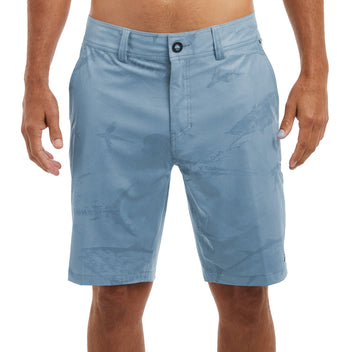 Pelagic Deep Sea Hybrid Fishing Shorts in Slate 42 Pelagic Deep Sea Hybrid Fishing Shorts in Slate 42