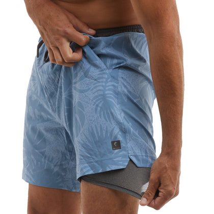 Leiday Elastic Waist Lined Shorts 17"