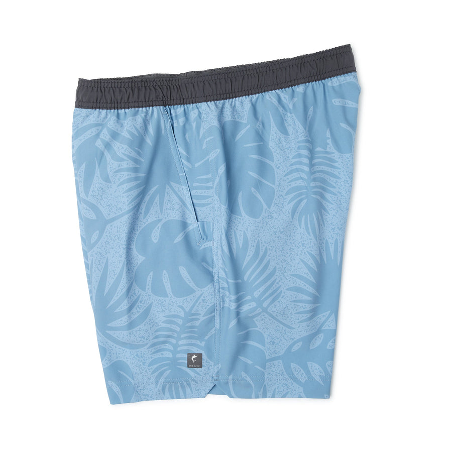 Leiday Elastic Waist Lined Shorts 17"