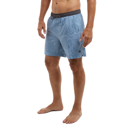 Leiday Elastic Waist Lined Shorts 17"
