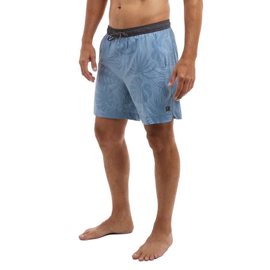 Leiday Elastic Waist Lined Shorts 17"