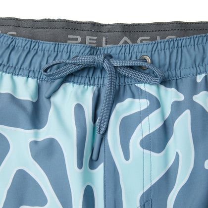 Leiday Elastic Waist Lined Shorts 17"