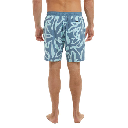 Leiday Elastic Waist Lined Shorts 17"