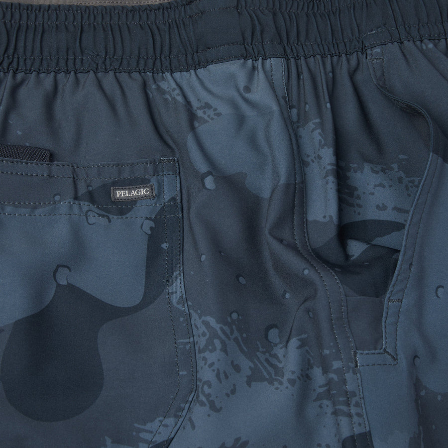 Leiday Elastic Waist Lined Shorts 17"