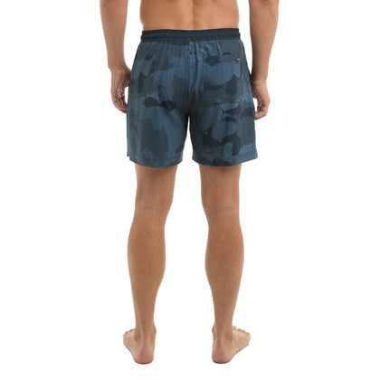 Leiday Elastic Waist Lined Shorts 17"