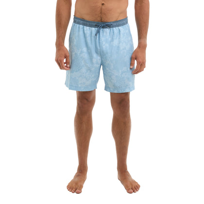 Leiday Elastic Waist Lined Shorts 17"