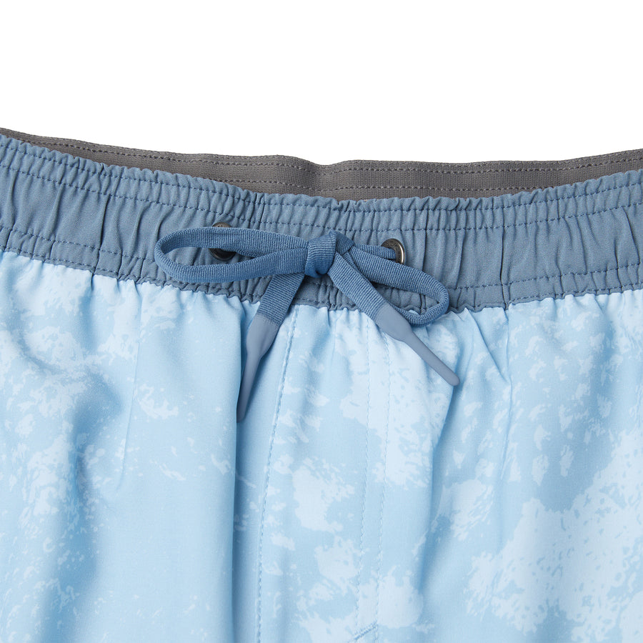 Leiday Elastic Waist Lined Shorts 17"