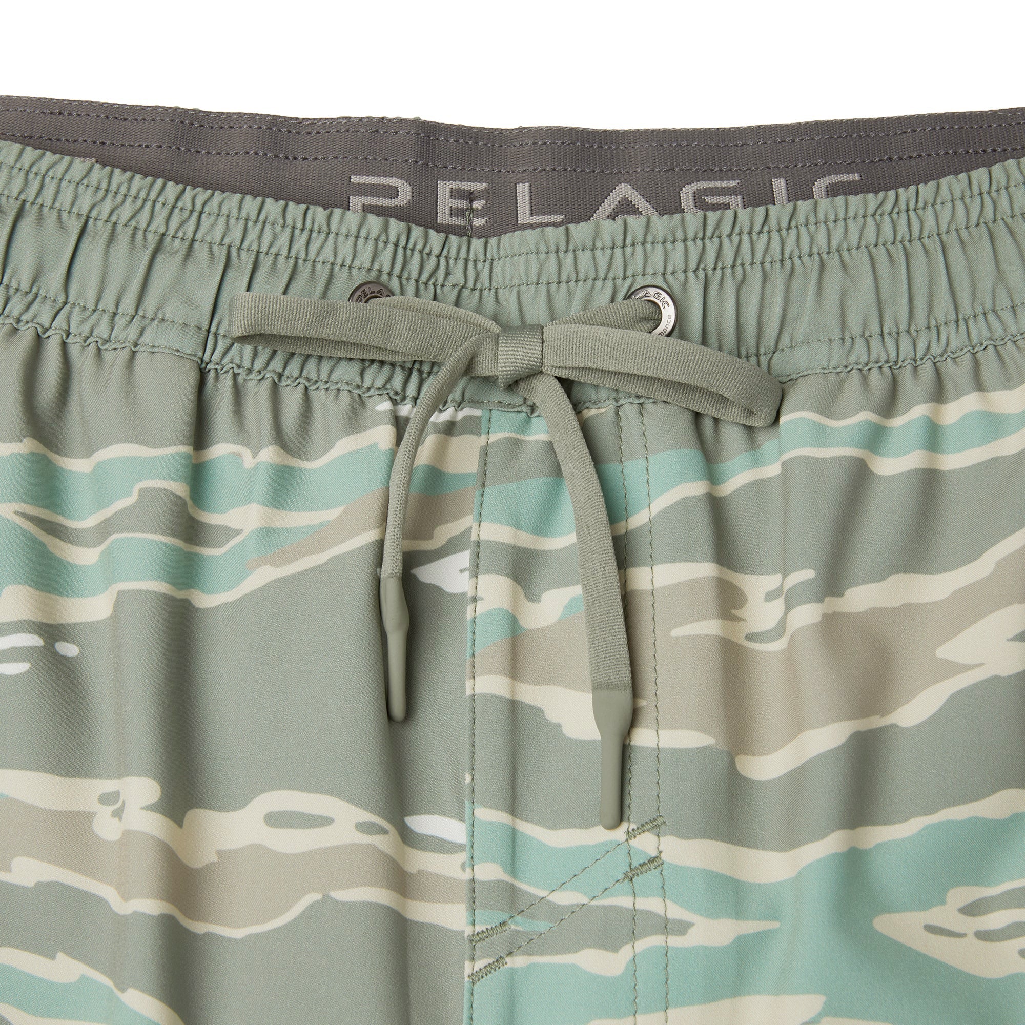 Leiday Elastic Waist Lined Shorts 17"