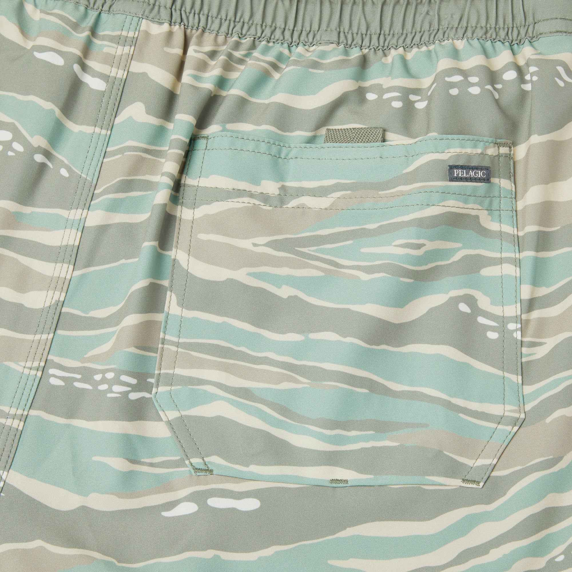 Leiday Elastic Waist Lined Shorts 17"