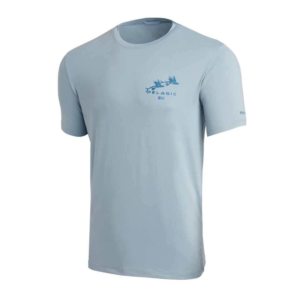 Stratos Gyotaku Marlin Performance Shirt | PELAGIC Fishing Gear