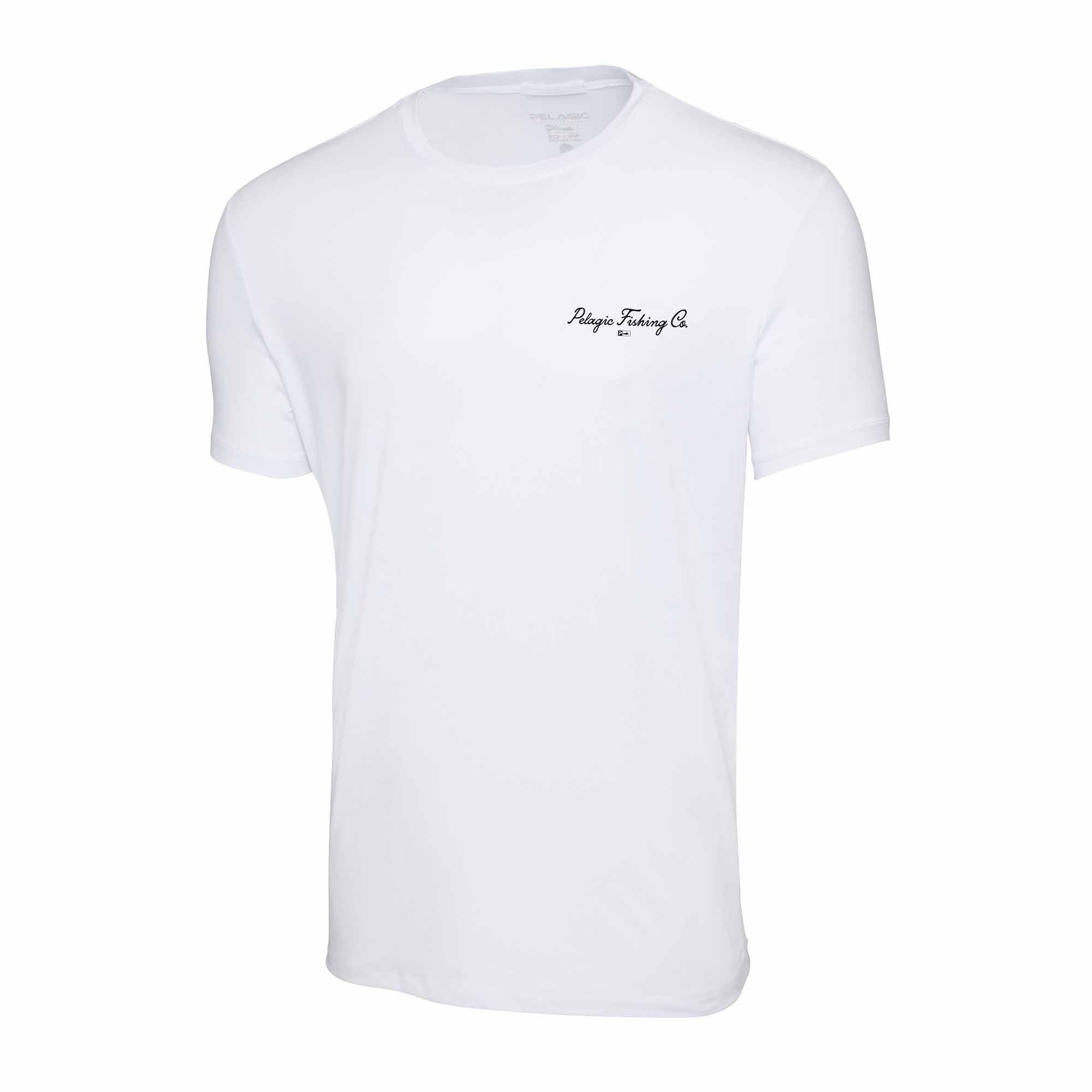 Pelagic Stratos Goione YFT Performance Shirt - White - Medium