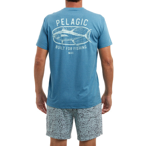 PELAGIC Stratos Ss Goione Yft UV Chemise Blanc Angelshirt PELAGIC Stratos Ss Goione Yft UV Chemise Blanc Angelshirt