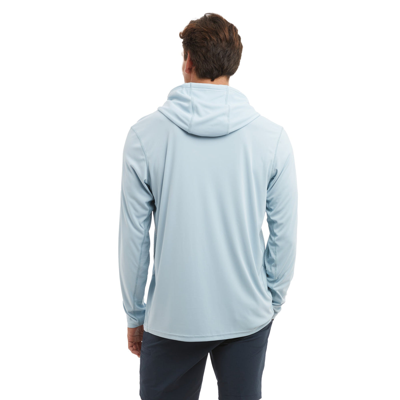Chemise Anti-UV PELAGIC VaporTek à Capuche Homme - Sonar Marine - Bleu