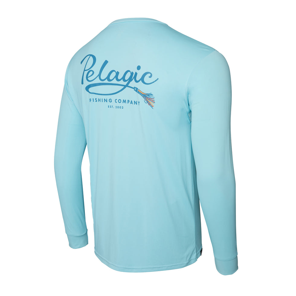 Aquatek Mahi Mind Fishing Shirt Light Blue / S
