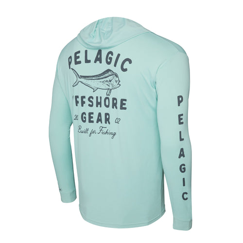 L-Shirt Pelagic Aquatek Tails Up Hooded - Vêtements L-Shirt Pelagic Aquatek Tails Up Hooded - Vêtements