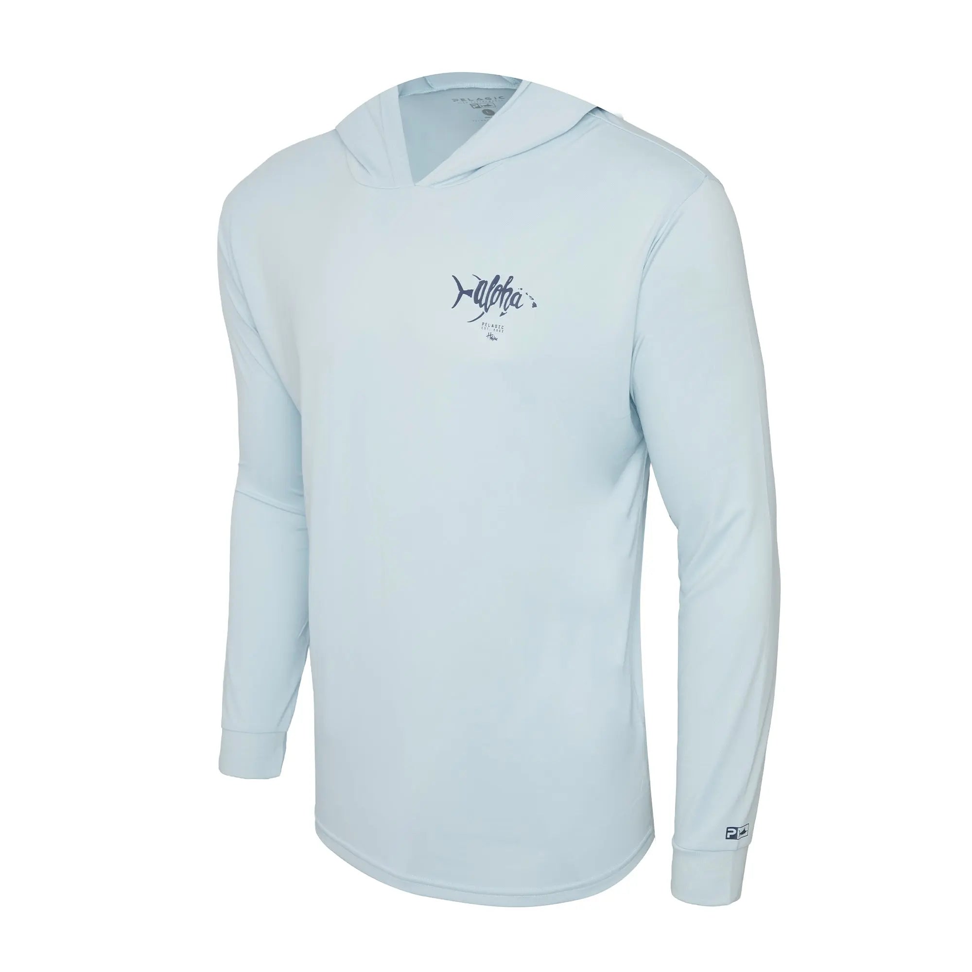 PELAGIC Hooded Fishing Shirt - Aquatek Aloha Fish