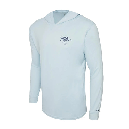 Aquatek Aloha Fish Hooded Fishing Shirt