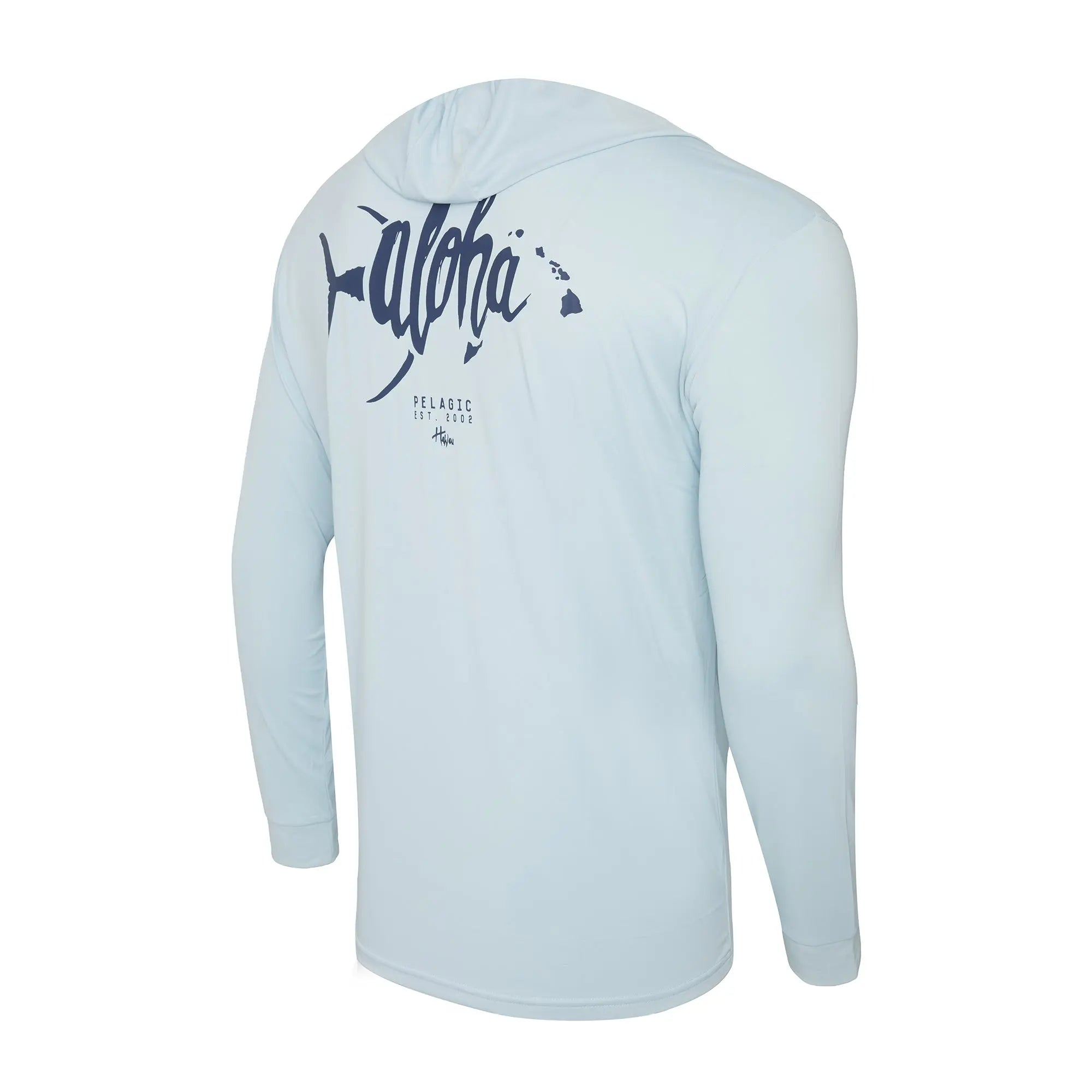Aquatek Aloha Fish Hooded Fishing Shirt