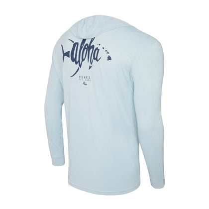 Aquatek Aloha Fish Hooded Fishing Shirt