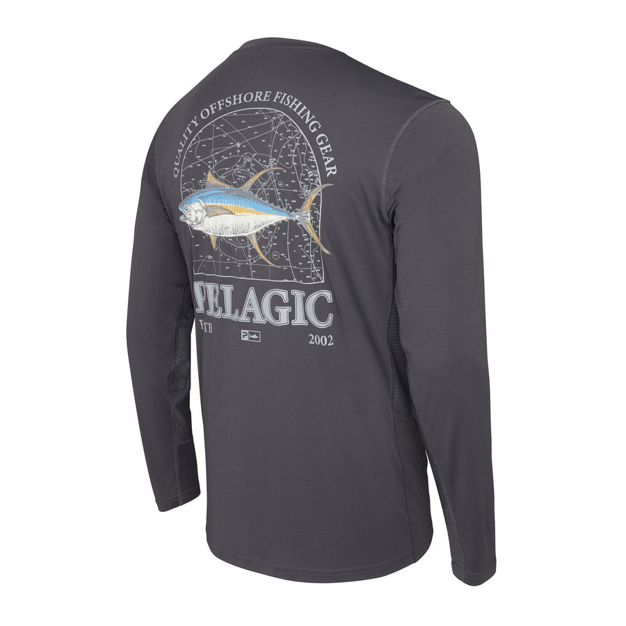 Vaportek Mapped YFT Fishing Shirt
