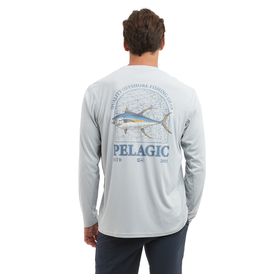 Vaportek Mapped YFT Fishing Shirt