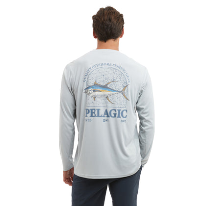 Vaportek Mapped YFT Fishing Shirt