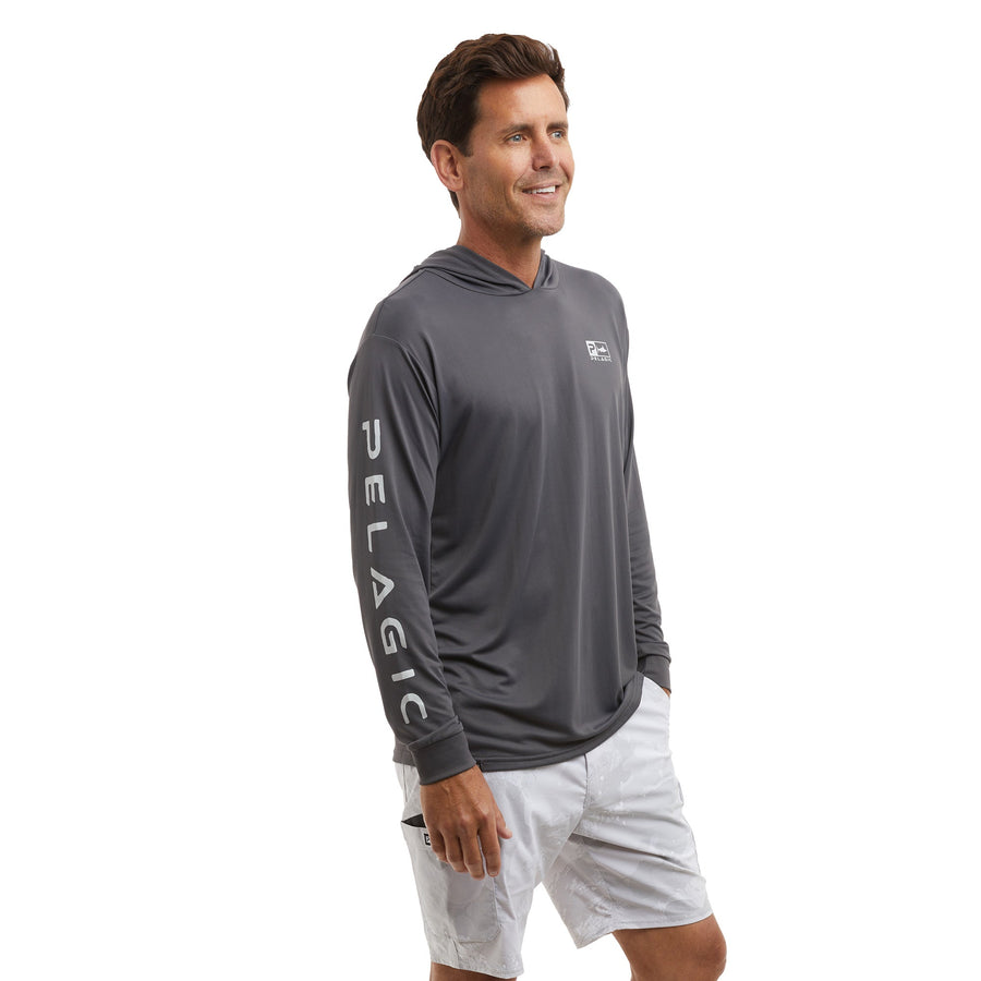 Aquatek Rusted Icon Hooded Fishing Shirt