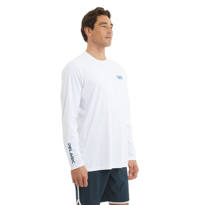Vaportek Reel Flag Fishing Shirt