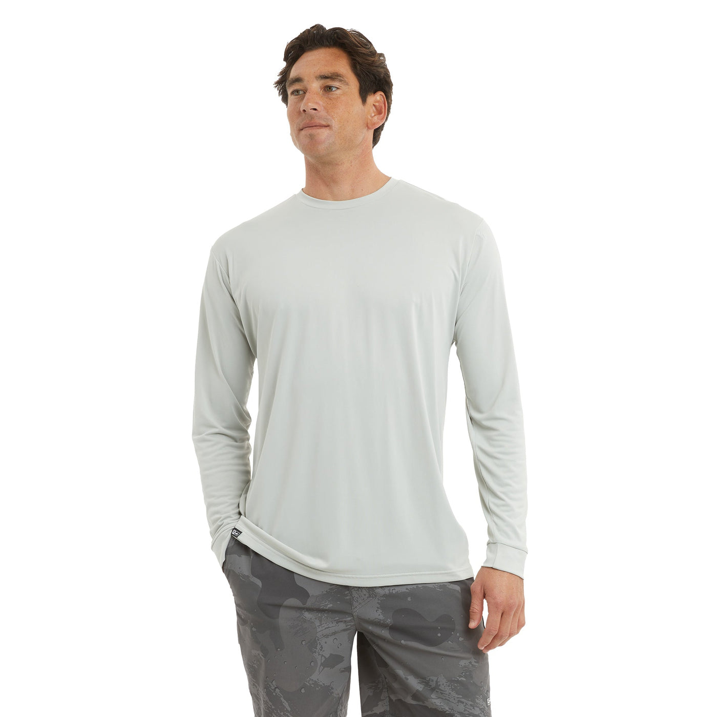 Chemise PELAGIC Aqua Tek Homme – XL Gris – Manches Longues – Pêche Performance