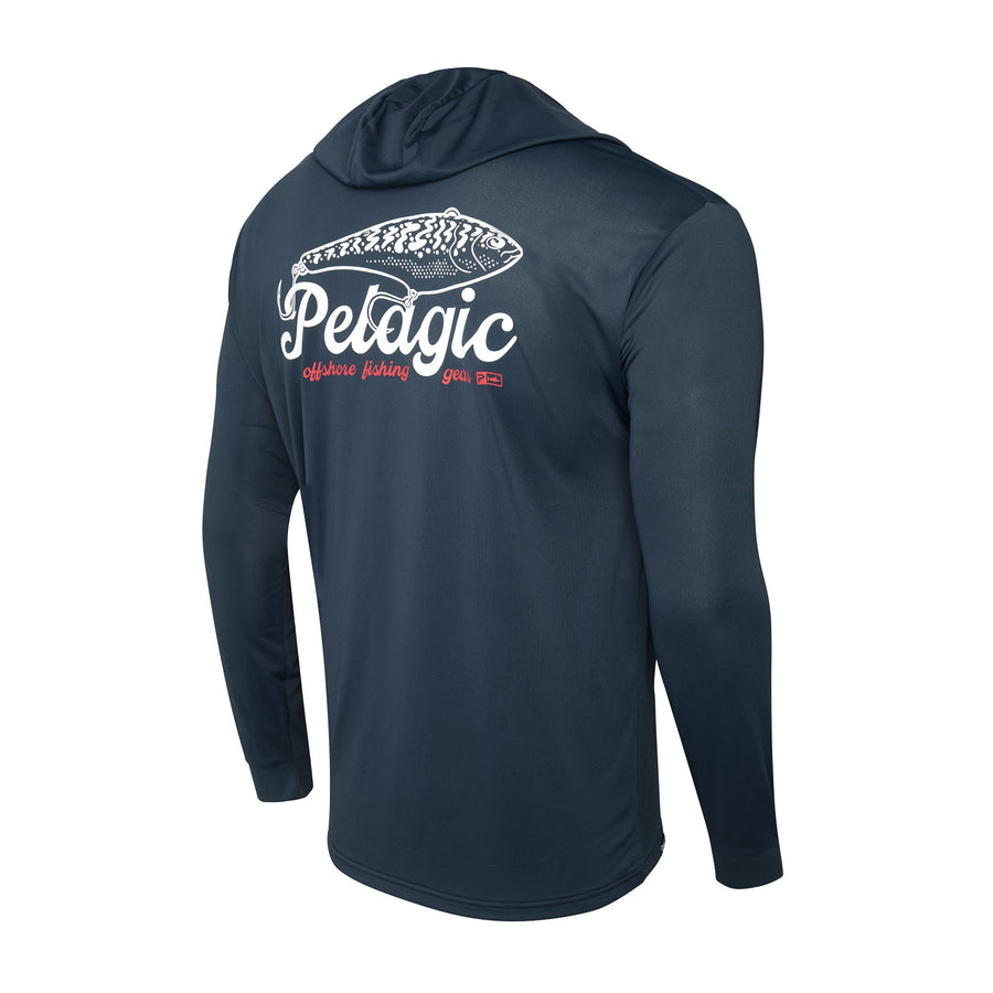 Aquatek Hook Em Hooded Fishing Shirt