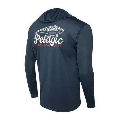 Aquatek Hook Em Hooded Fishing Shirt