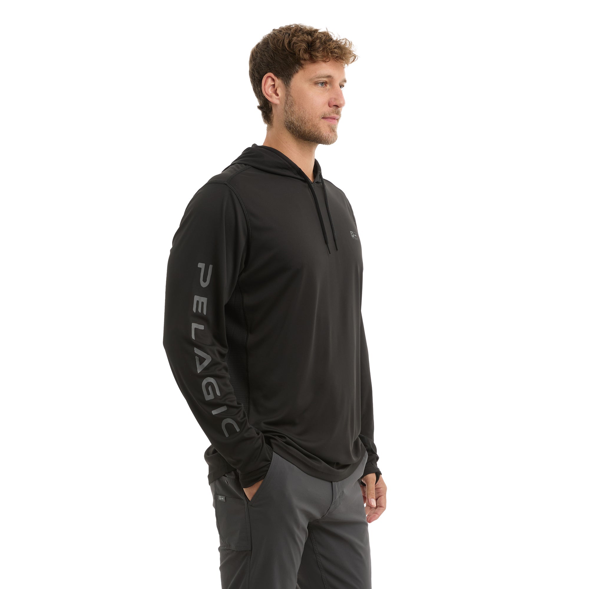 PELAGIC Hooded Fishing Shirt - Vaportek Rusted Icon