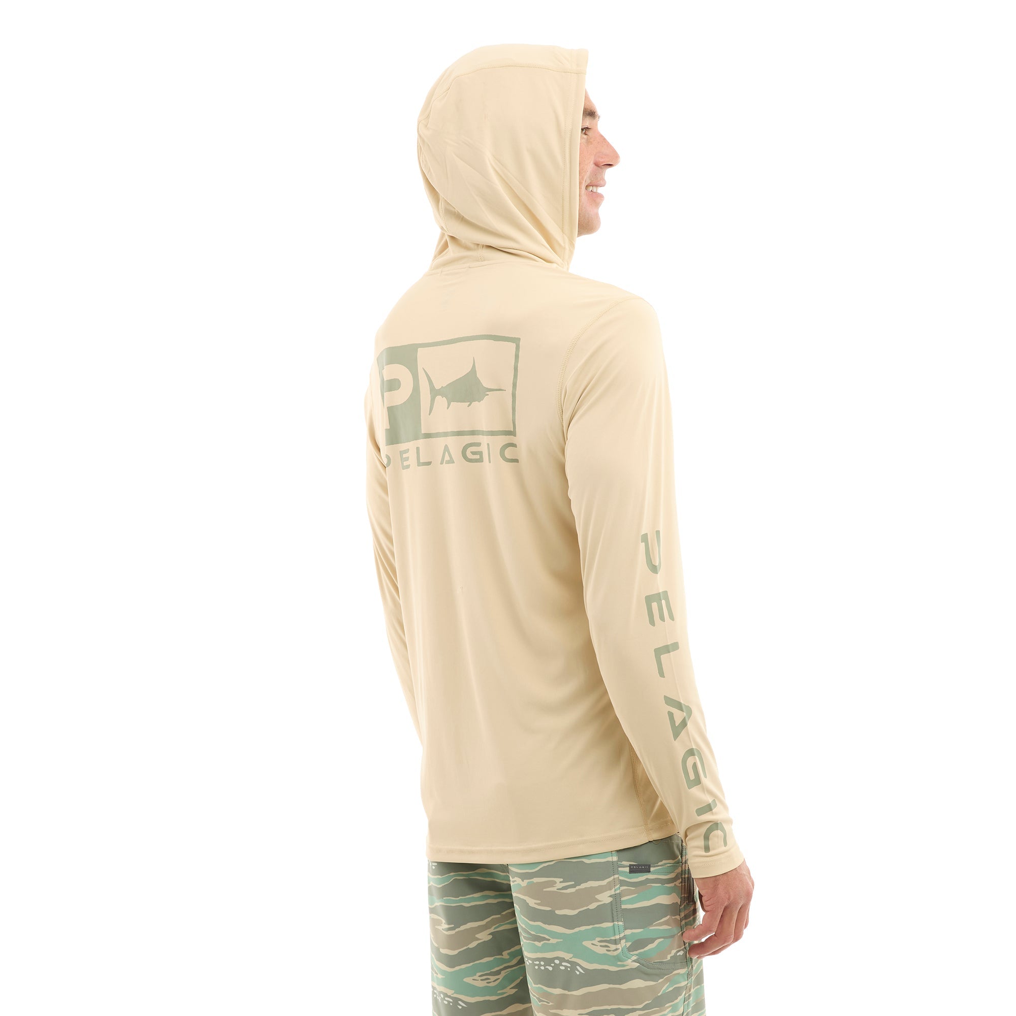 Vaportek Rusted Icon (missing mannequins) Hooded Fishing Shirt
