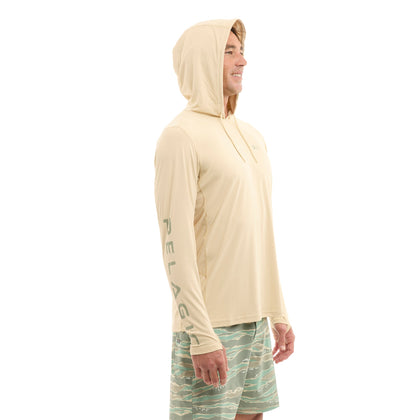 Vaportek Rusted Icon (missing mannequins) Hooded Fishing Shirt