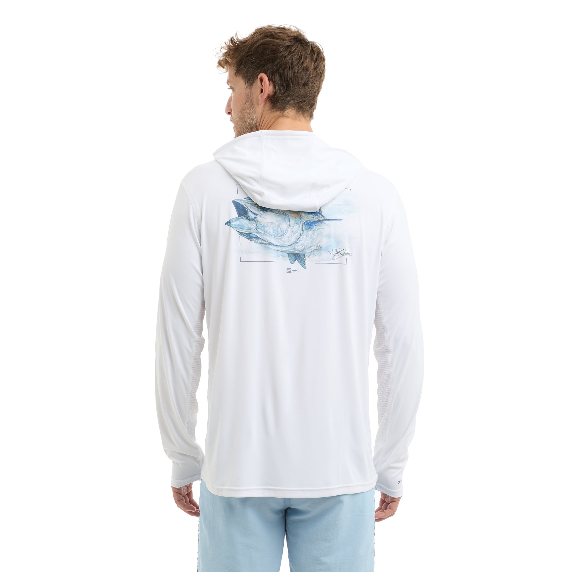 Vaportek Goione Tuna Hooded Fishing Shirt